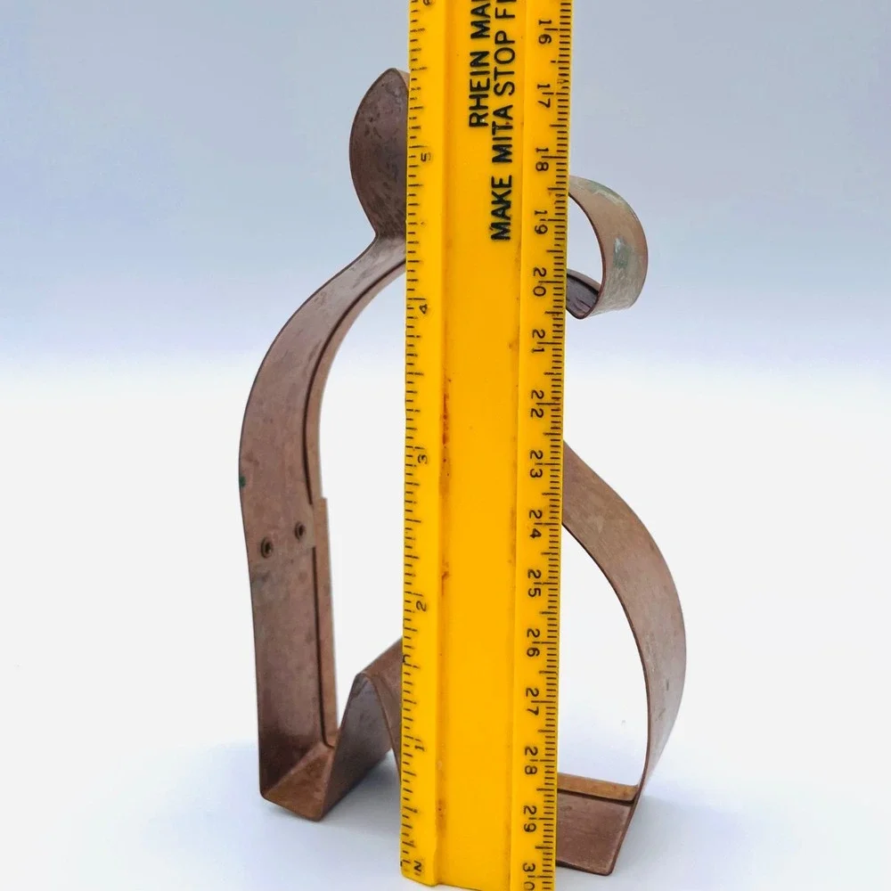 Large Copper Cookie Cutter‎ - Christmas #4